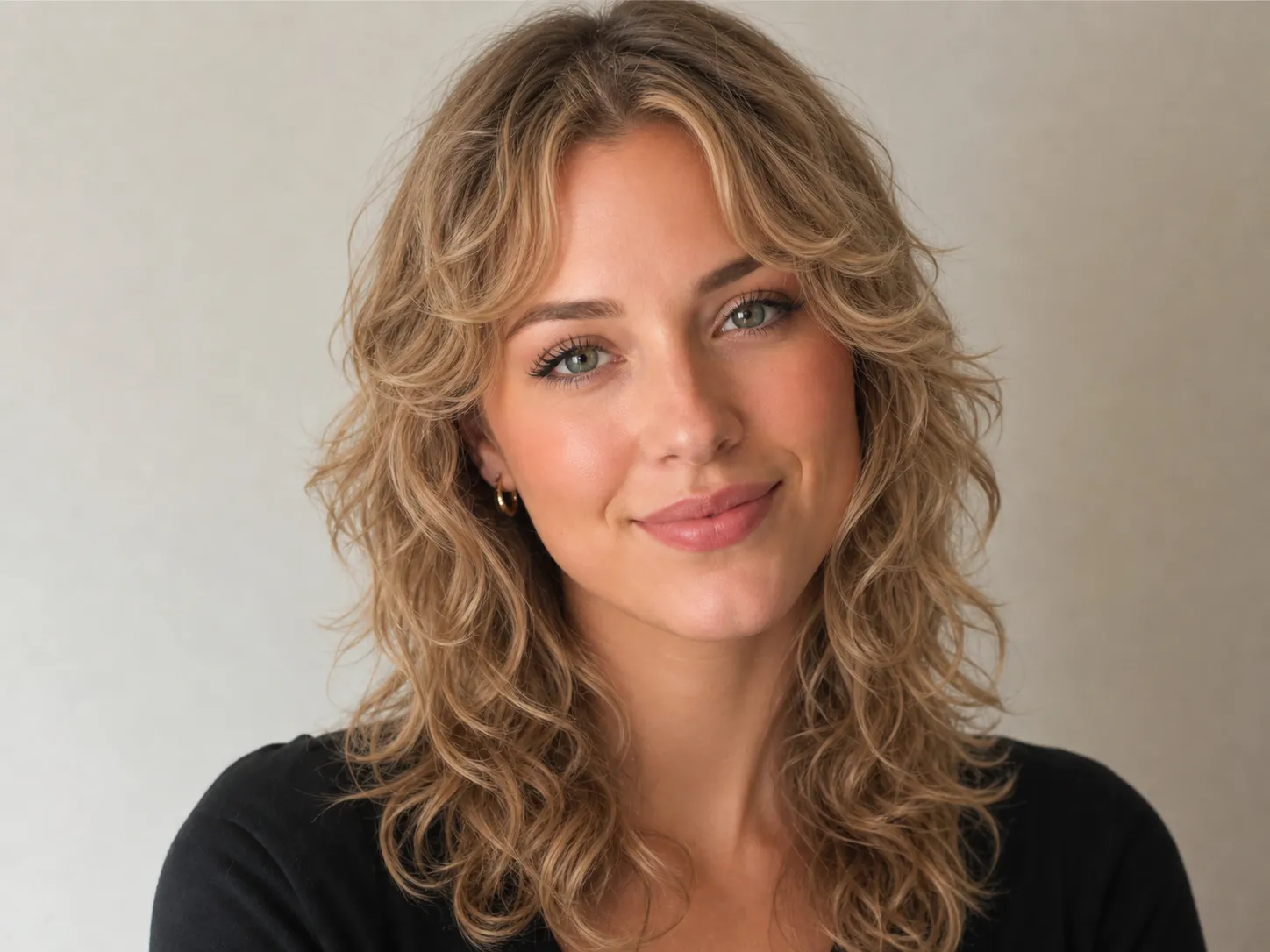 hairstyle reference - Curly Wolf Cut